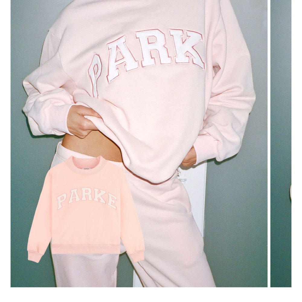 Parke Ballet/White Valentine's Day Varsity Mockneck